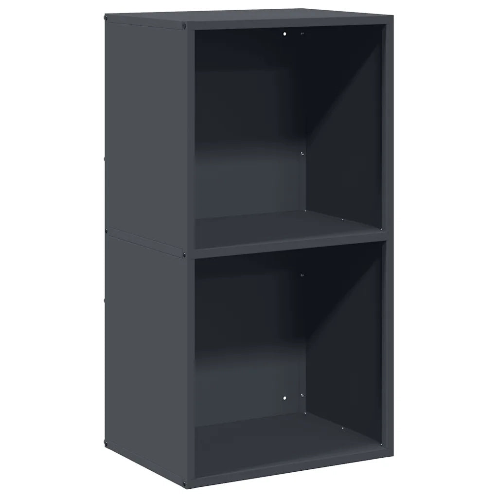 Rastrelliera per Legna da Ardere Antracite 40x30x75 cm 864193