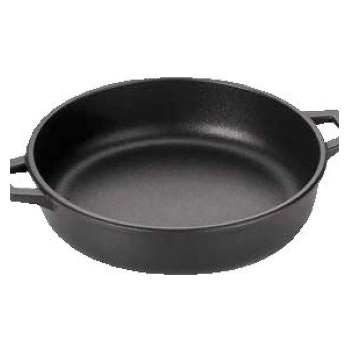 Antik Ars 6309 Granchef Tegame 2 manici Alluminio Pressofuso Antiaderente 40 cm colore Nero