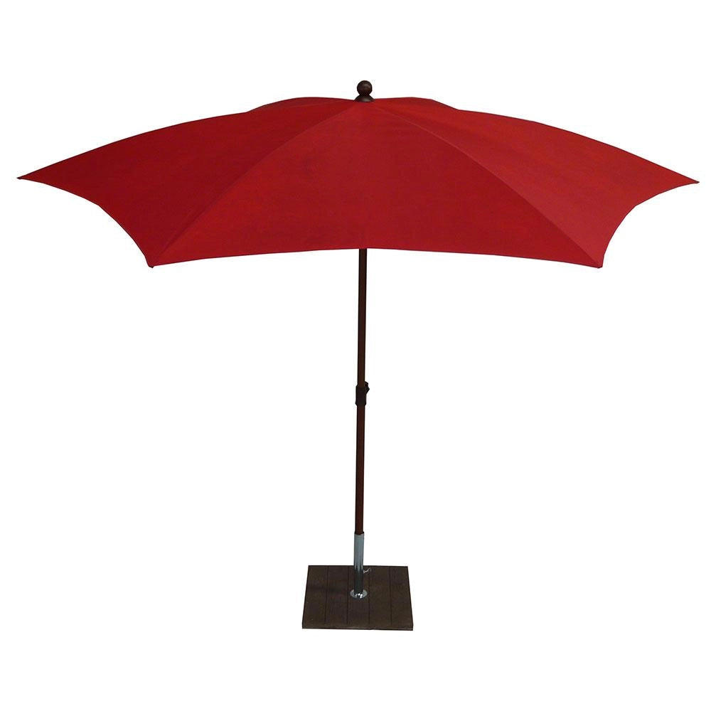 Ombrellone da Giardino Ø2,8 m Palo Ø35 mm in Alluminio Maffei Madera Rosso