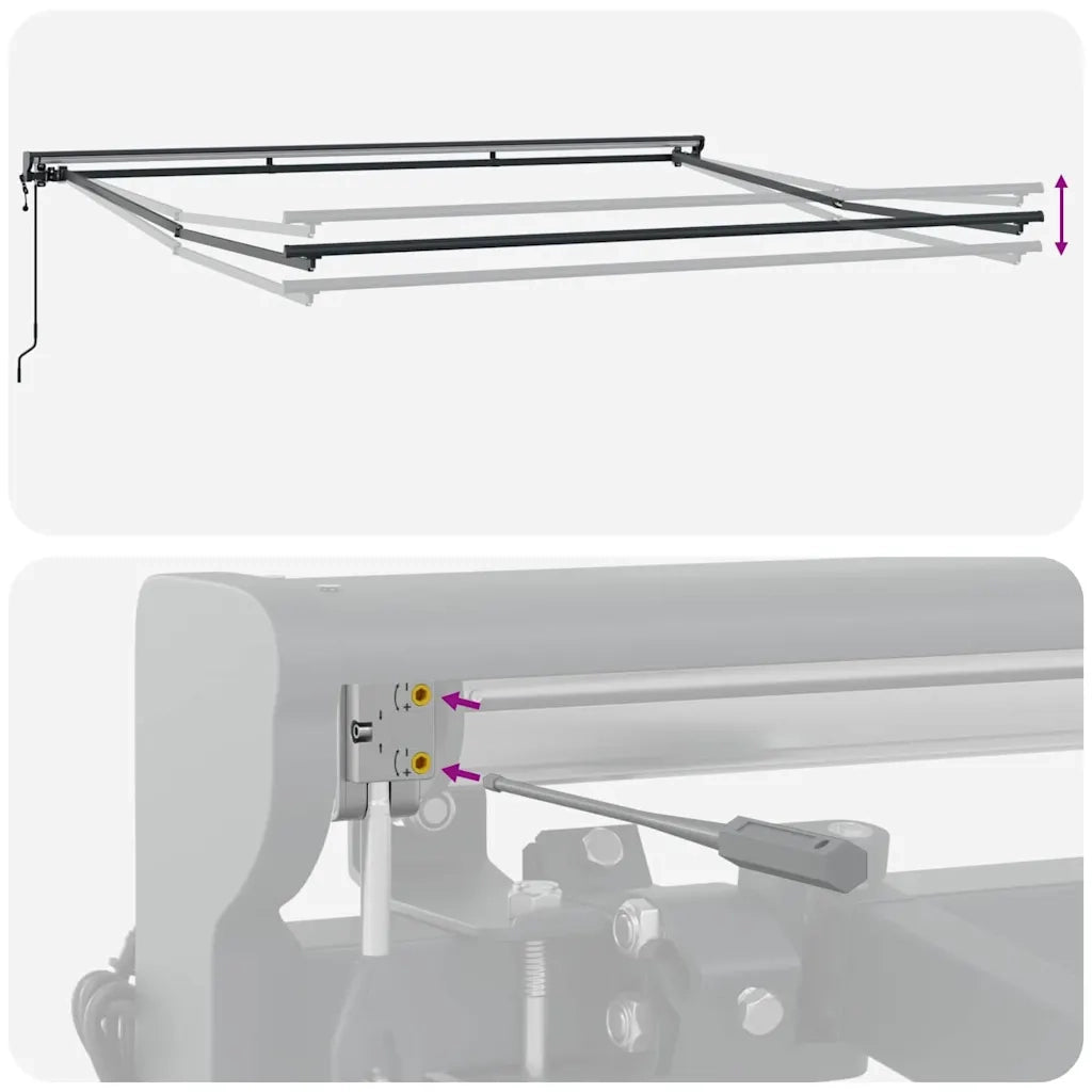 Struttura della tenda Rosso 400 × 300 cm 3330702