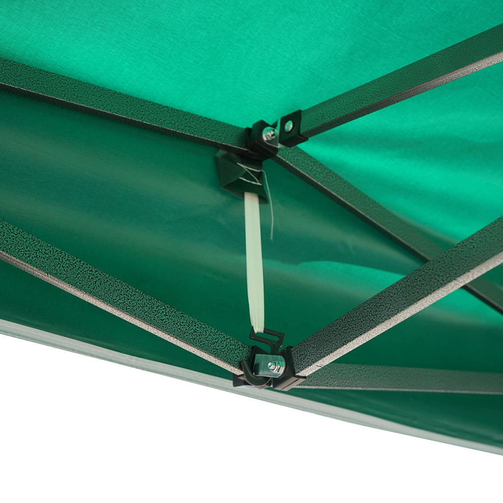 Gazebo verde 3x4.5 m, altezza regolabile, pieghevole Breckner Germany