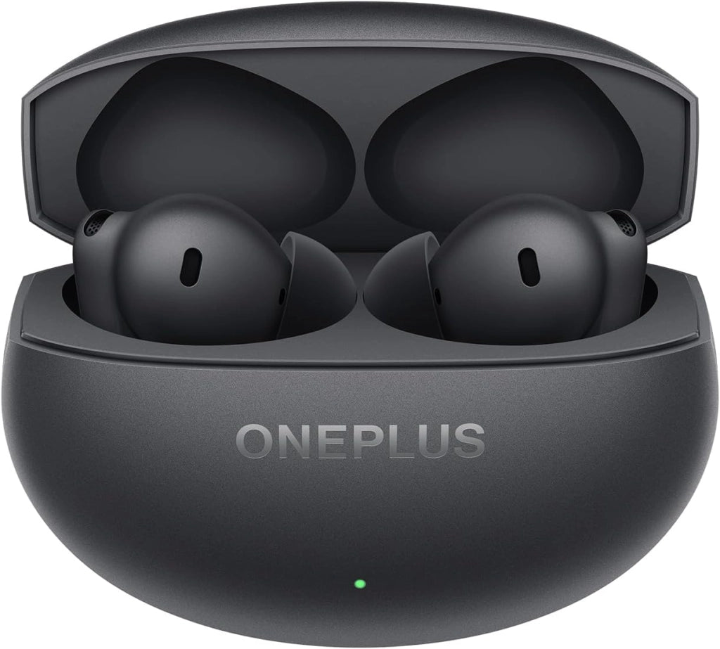 Buds 4 Auricolari wireless, durata della batteria di 45 ore, cancellazione intelligente del rumore, doppio driver ANC da 55 dB, DAC dedicati e LHDC 5.0, grigio