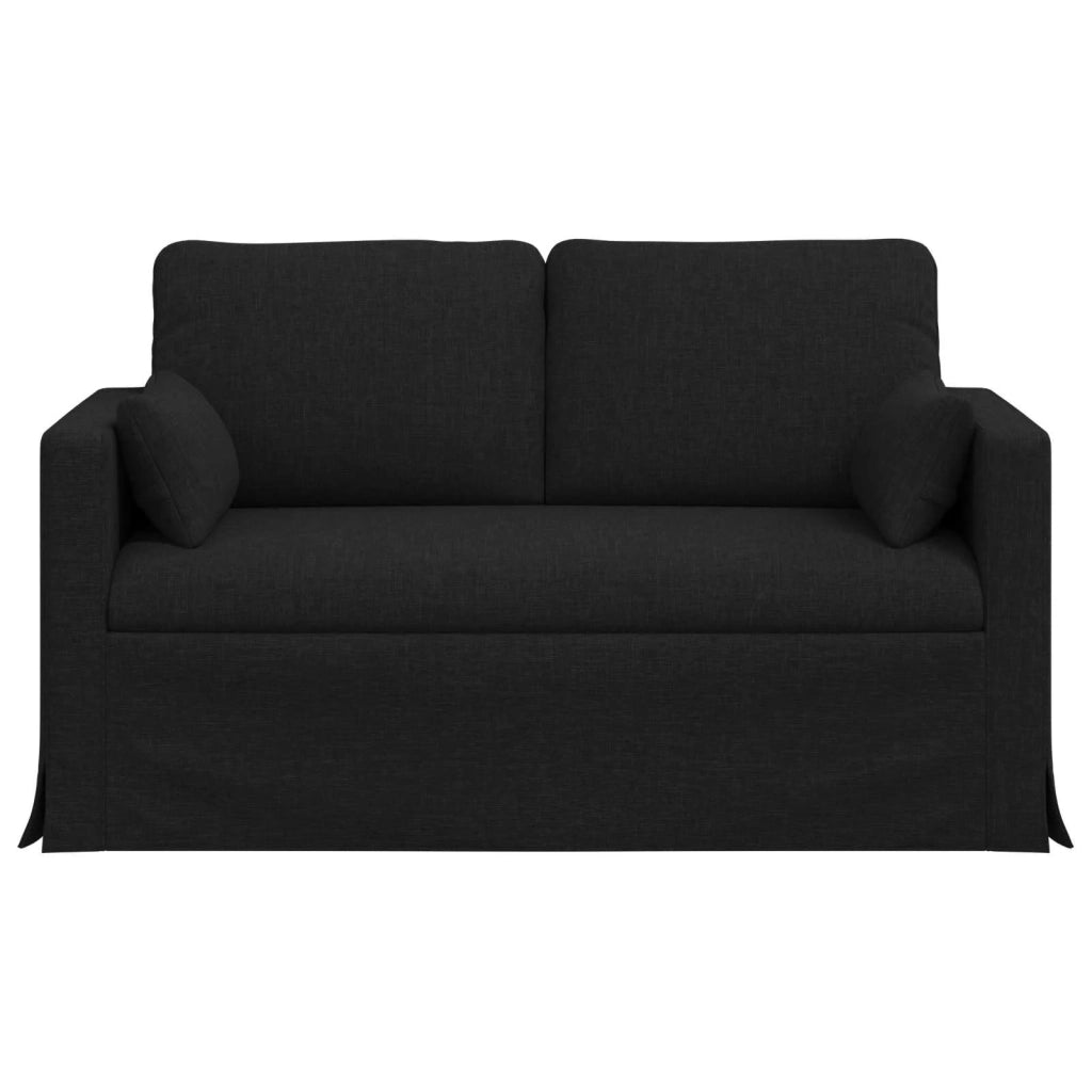 Divano Nero 139 x 78 x 80 cm Tessuto