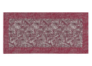 Tappeto Passatoia Cucina Corsia Retro Antiscivolo Disegno Malesia By Suardi - 55x80 - Magenta