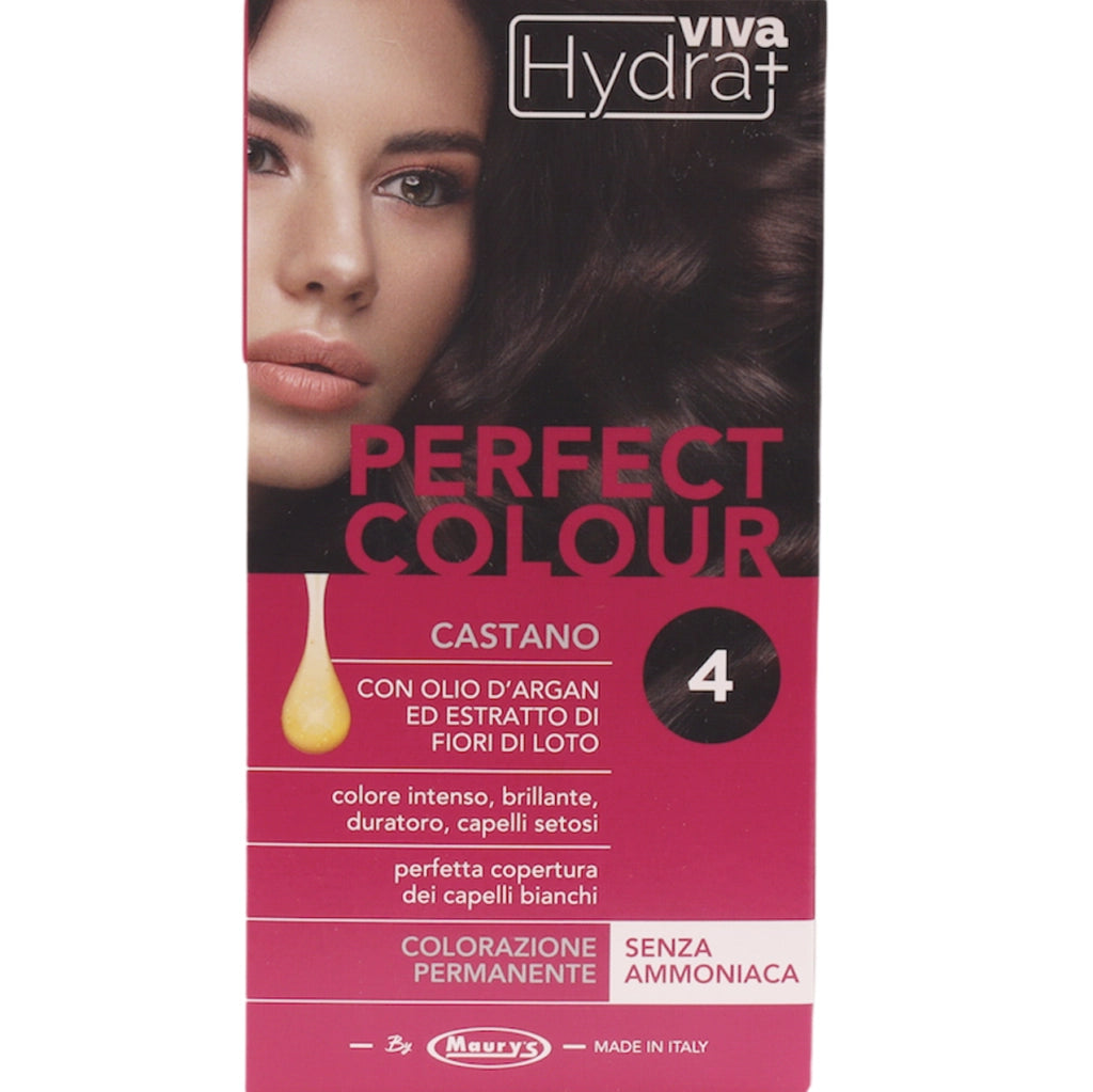 HYDRA VIVA+ PERFECT COLOR COLORAZIONE PERMANENTE CASTANO