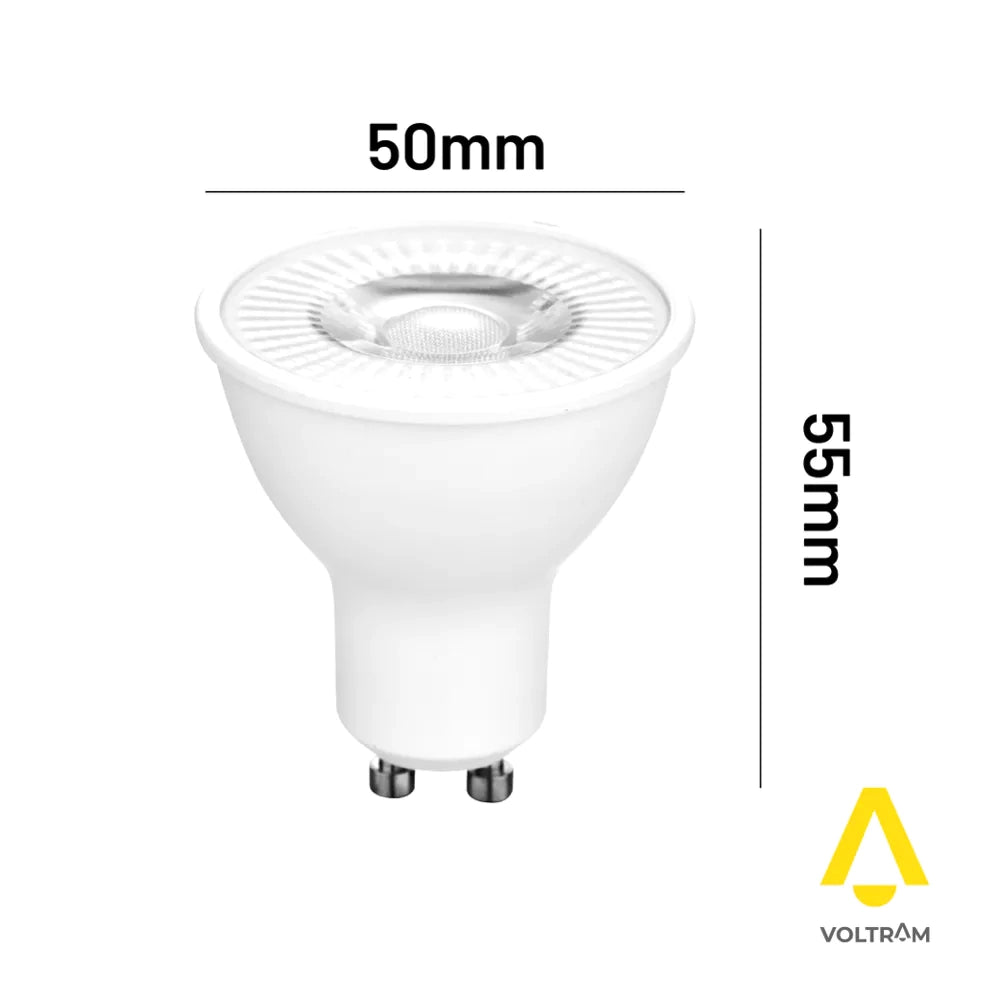 Lampadina LED GU10 8W 700LM IP20 bianco freddo 6000K