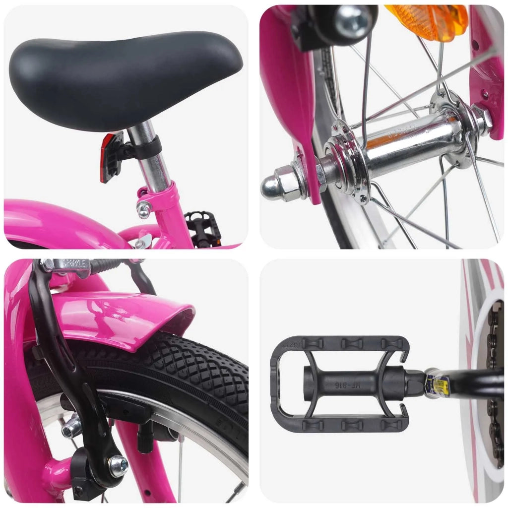 Bicicletta per Bambini 16 Pollici per bambini di 4-6 anni 42009584