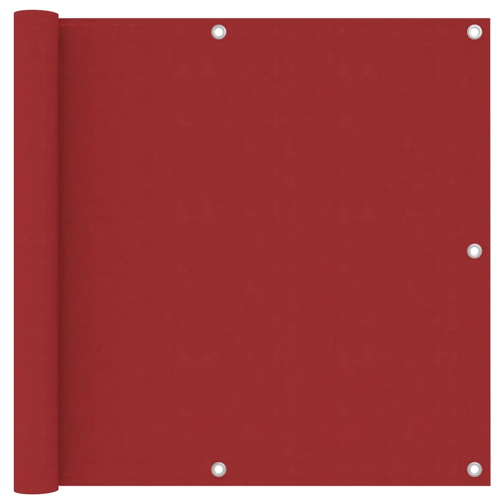 Paravento da Balcone Rosso 90x300 cm in Tessuto Oxford cod mxl 14590