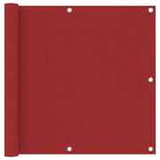 Paravento da Balcone Rosso 90x300 cm in Tessuto Oxford cod mxl 14590