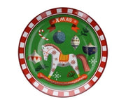 Piatto da Portata Panettone Natale Toys Green 31 cm Tognana