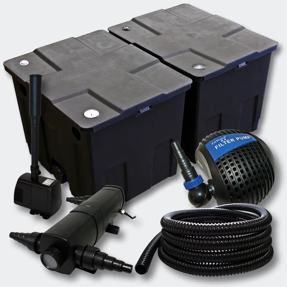 Kit di filtrazione per laghetto con filtro biologico 60000l UVC 36 Watt Fontana 4216511