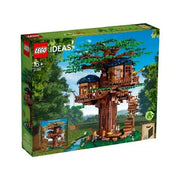 Lego ideas 21318 casa sullalbero, modellino da costruire con elementi in plastica pe, con 3 casette e minifigure - LEGO0000516