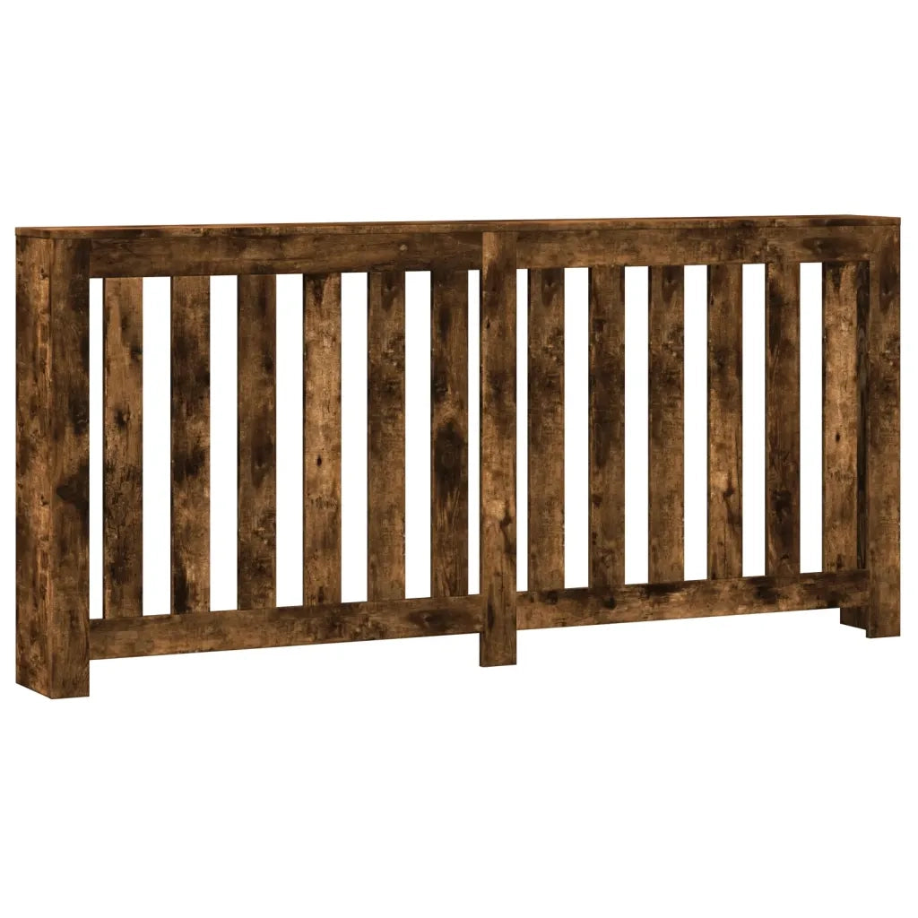 vidaXL Copertura Termosifone Rovere Fumo 175x20x82cm Legno Multistrato
