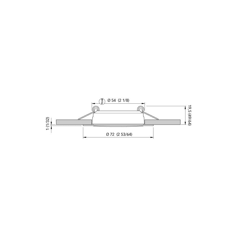 FARETTO AD INCASSO TODD BIANCO TODD ET SD RECESSED SPOTLIGHT WHITE