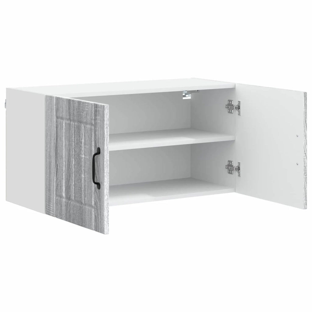 Pensile da cucina | Armadietto a muro LUCCA Grigio Sonoma 80 x 31 x 40 cm