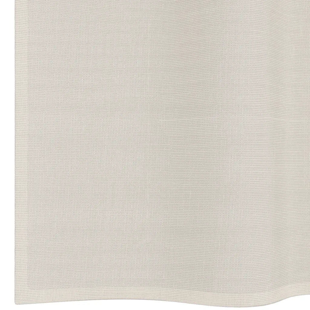 Tende in Voile con Occhielli 2 pz Crema 140x245 cm