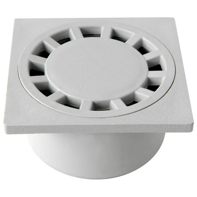 Fv chiusino sifonato 20x20 cm, polipropilene, scarico verticale interno, alta resistenza meccanica