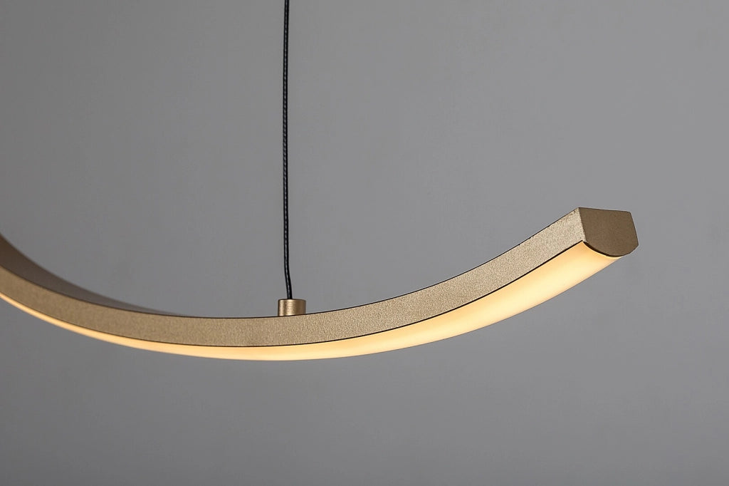 Lampada sospesa LED a onda Cobria 20W oro Rabalux