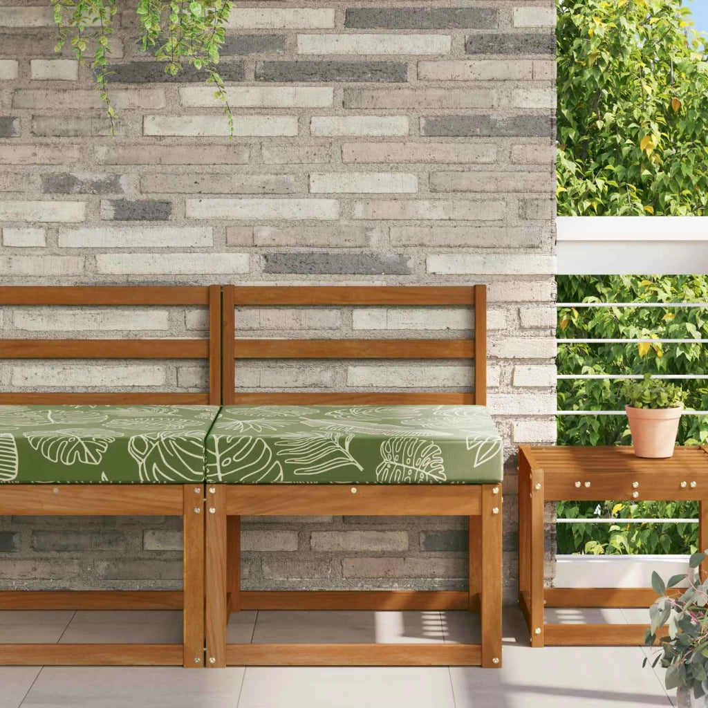 Cuscino per divano da esterno Design a foglia 60 x 60 x 8 cm