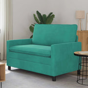 Divano Turchese 126 x 81 x 87,5 cm Velluto