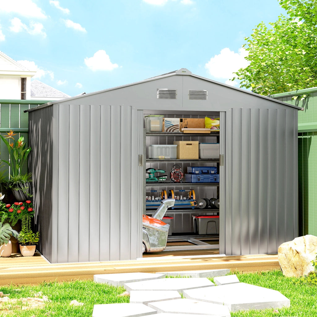 Casetta da Giardino ¨C Minimal ¨C Grigio 277x195x192 cm