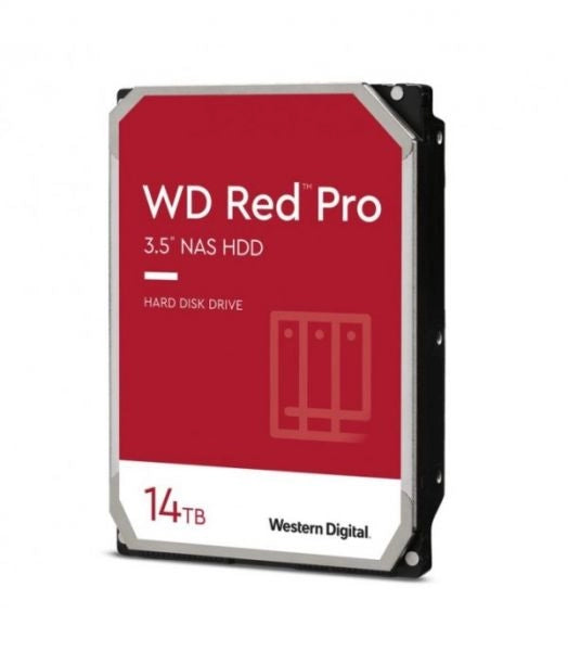 HARD DISK RED PRO 14 TB SATA 3 3.5" (WD142KFGX) PER NAS
