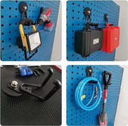 Magnetico pesante gancio, 2 pezzi di gancio magnetico a doppio gancio per appendere, forza metallica magnetica per armadio o garage.