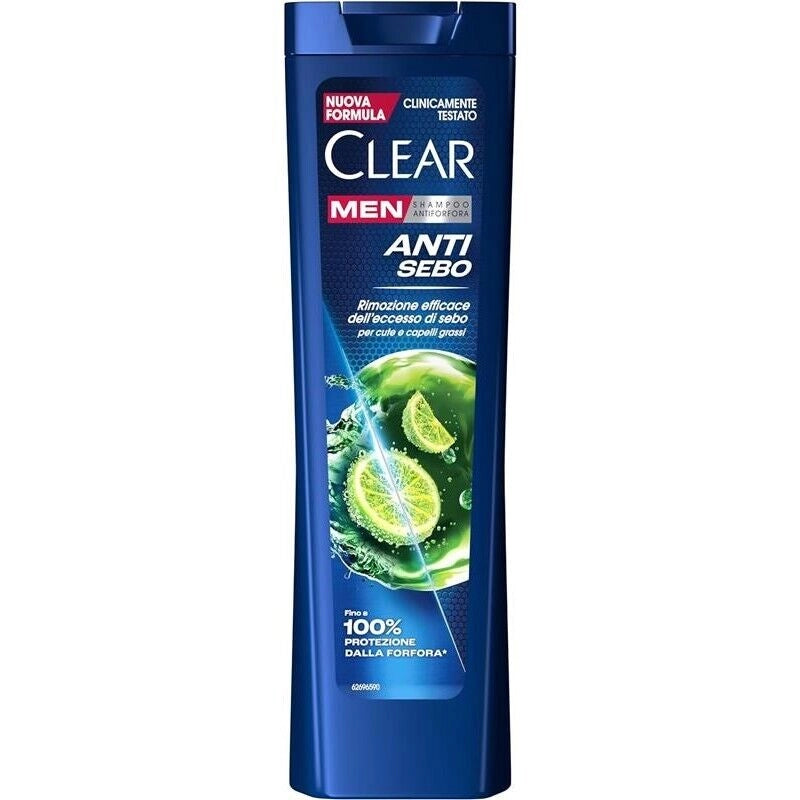 CLEAR SHAMPOO CAPELLI GRASSI CON NIACINAMIDE ED ESTRATTI DI LIMONE225ML NEW ANTI SEBO OKY