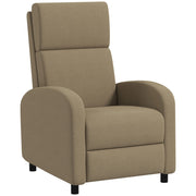 Poltrona relax reclinabile ¨C zephmum ¨C Grigio scuro, tessuto velluto, 88x102x110