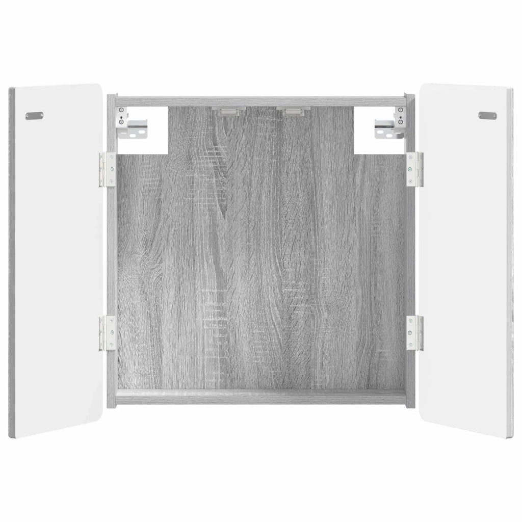 Armadio per Dartboard ZWOLLE Sonoma grigio Legno ingegnerizzato 896451