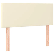 Testiera | Testata Crema 80x5x78/88 cm in Similpelle