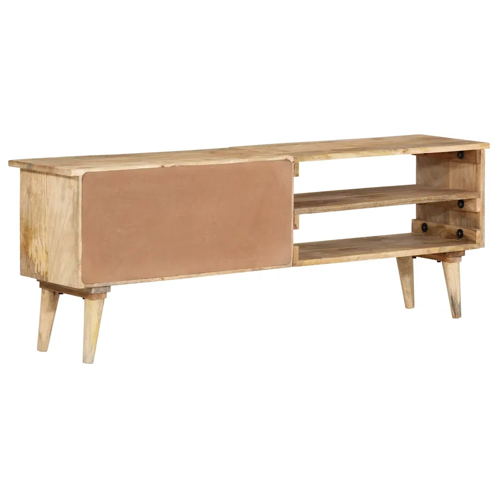 Mobile Porta TV 140x30x50 cm in Legno Massello di Mango 320797
