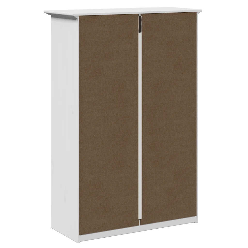 Scarpiera BODO Bianca 80x35x118 cm