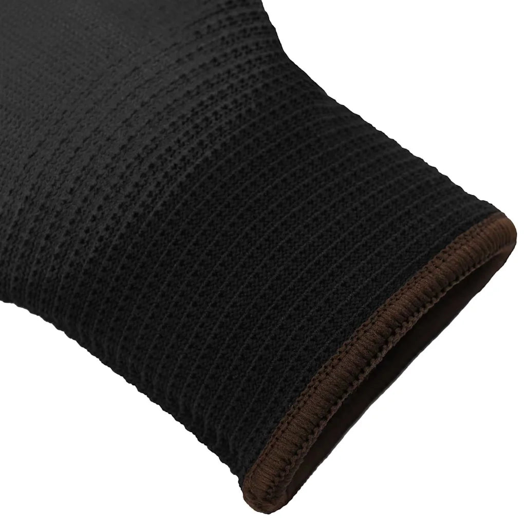 Guanti da Lavoro 12 pcs Nero 8 / m Poliestere 42020712