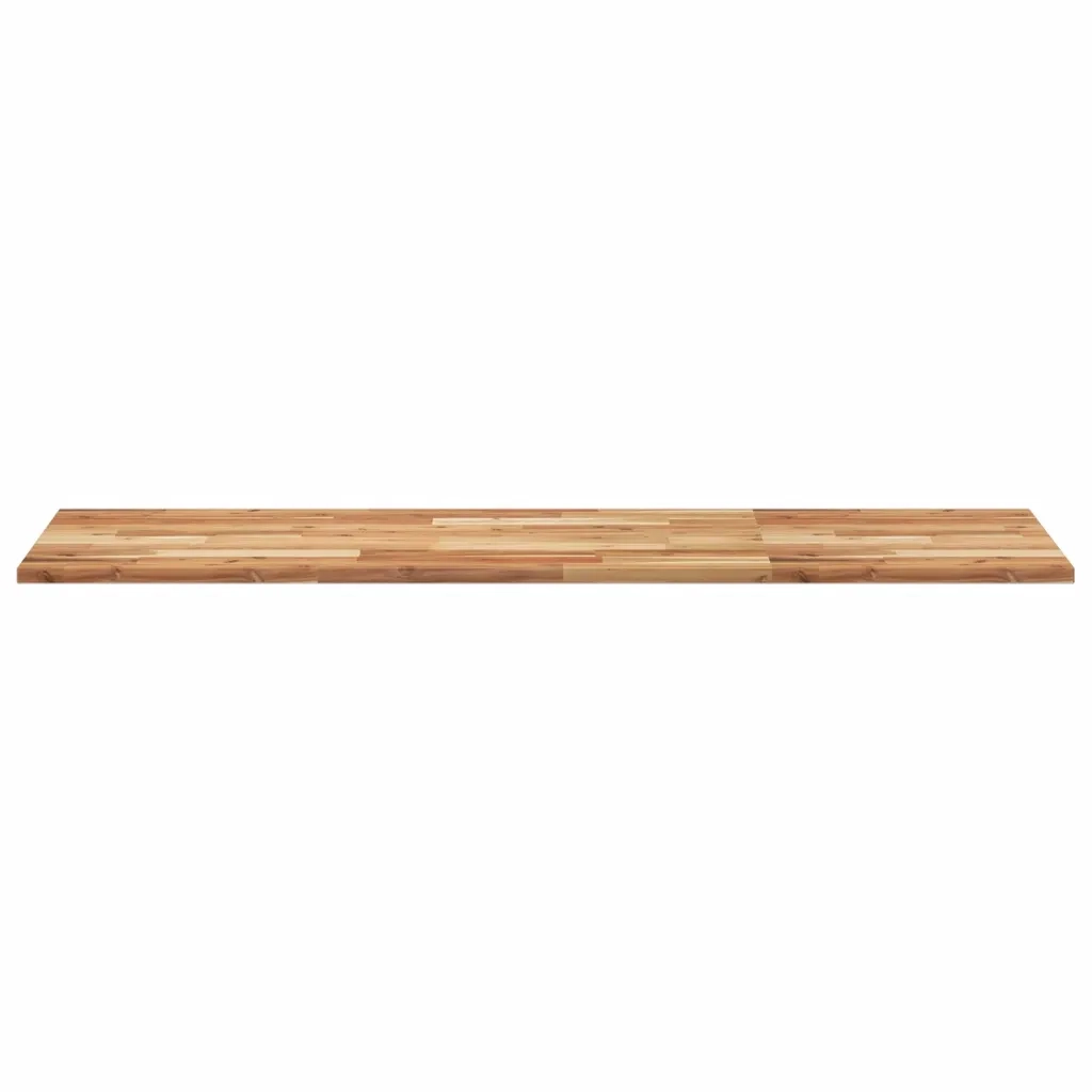vidaXL Piano da Bagno Finitura a Olio 120x50x2 cm in Legno di Acacia