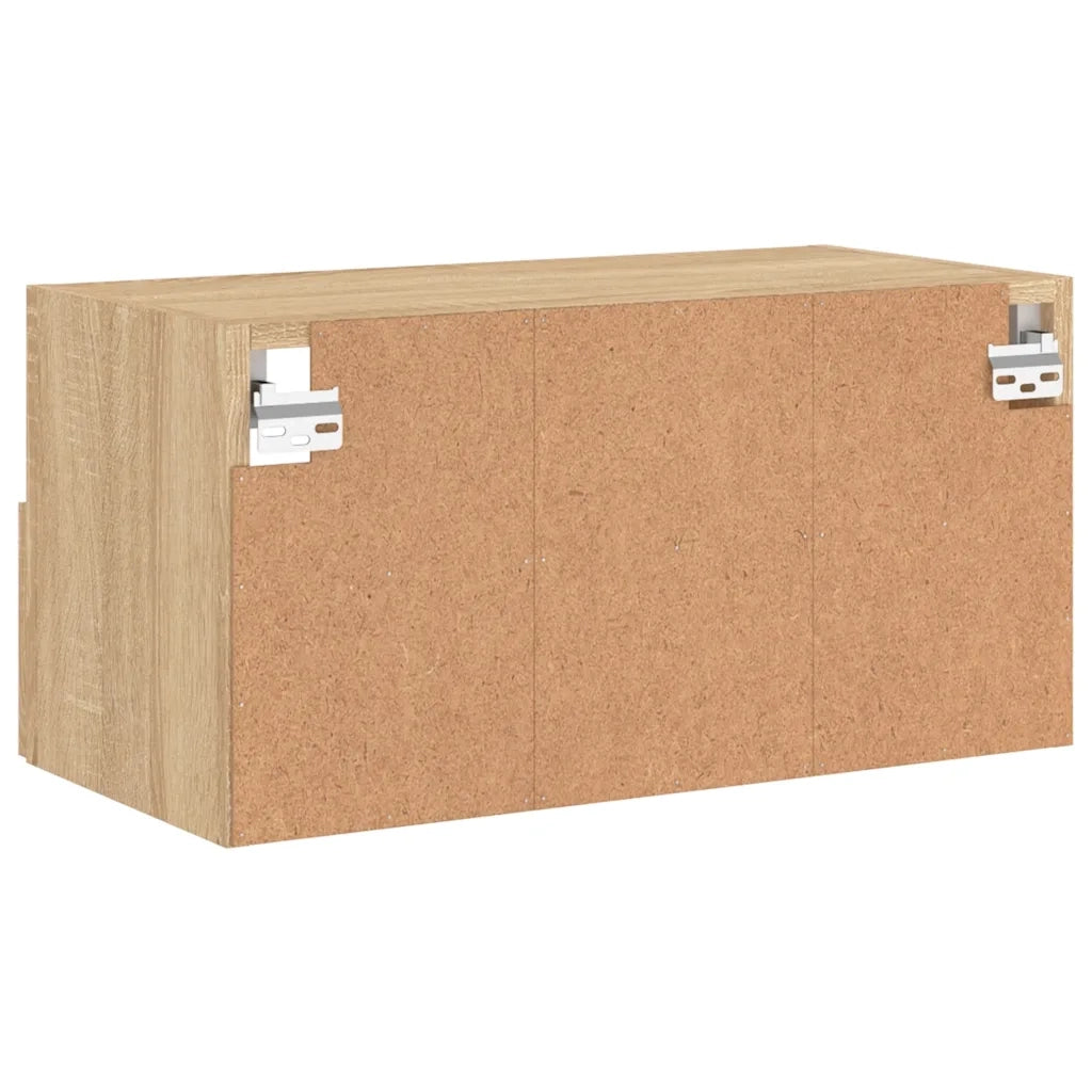 Mobile TV a Parete | Armadietto TV | Mobile Porta TV Rovere Sonoma 60x30x30 cm Legno Multistrato