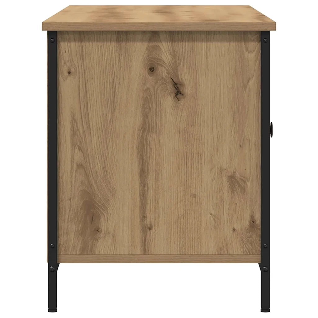 Mobile TV | Armadietto TV | Mobile Porta TV rovere artigianale 100 x 40 x 50 cm Legno multistrato