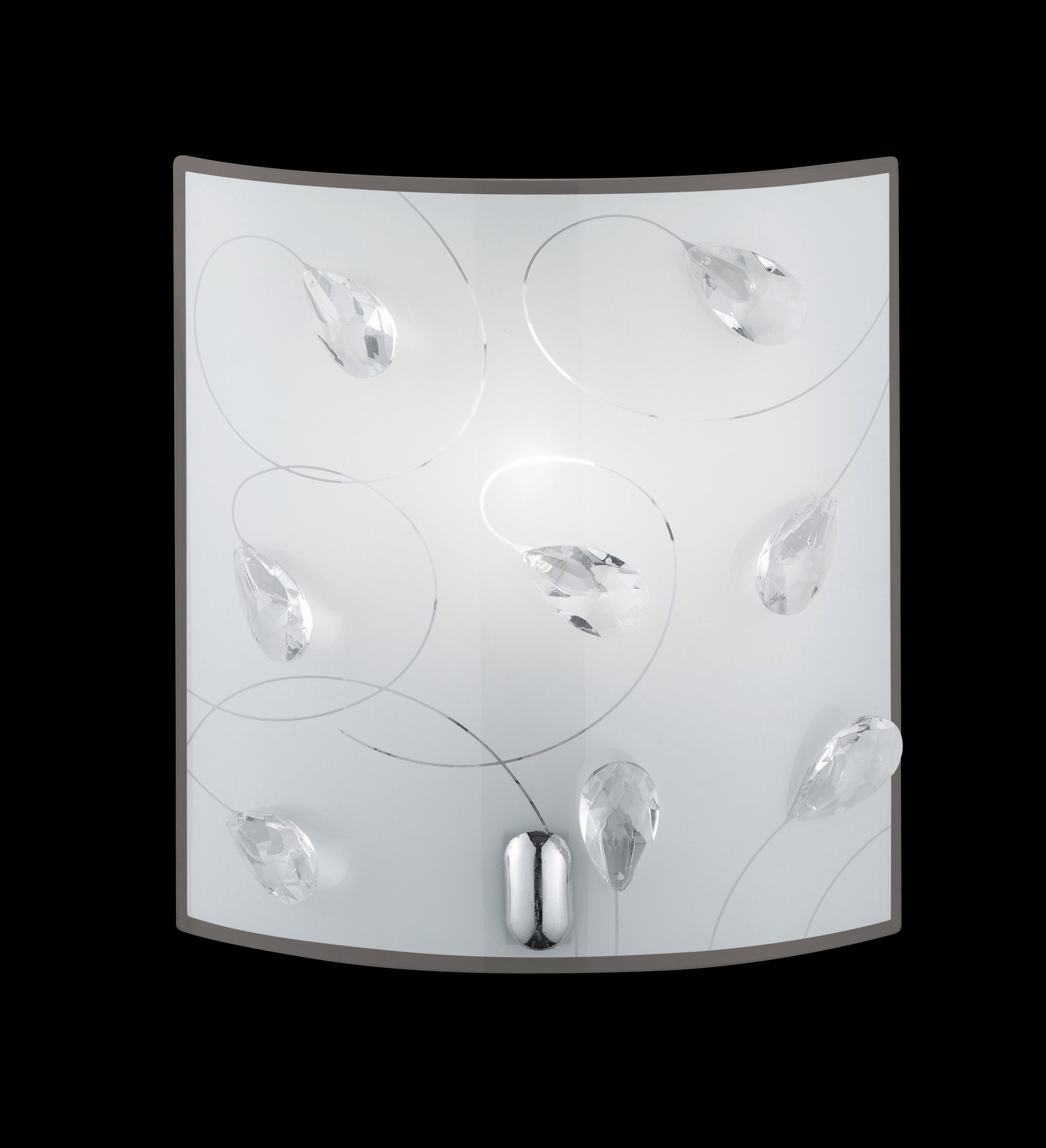 Applique da Interno  E14 in Metallo Cromo