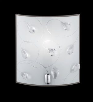 Applique da Interno  E14 in Metallo Cromo