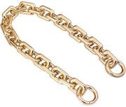 Due pezzi di cinghia in acrilico per manico di borsa, catena 40 cm per sostituire la cintura della borsa, accessori per fare borse da mano, borse da spalla, borse da tracolla.