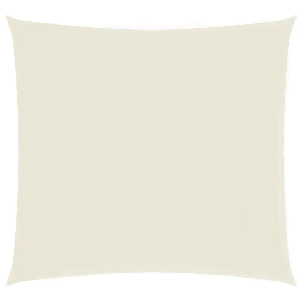 Parasole a Vela in Tela Oxford Quadrata 7x7 m Crema cod mxl 19572