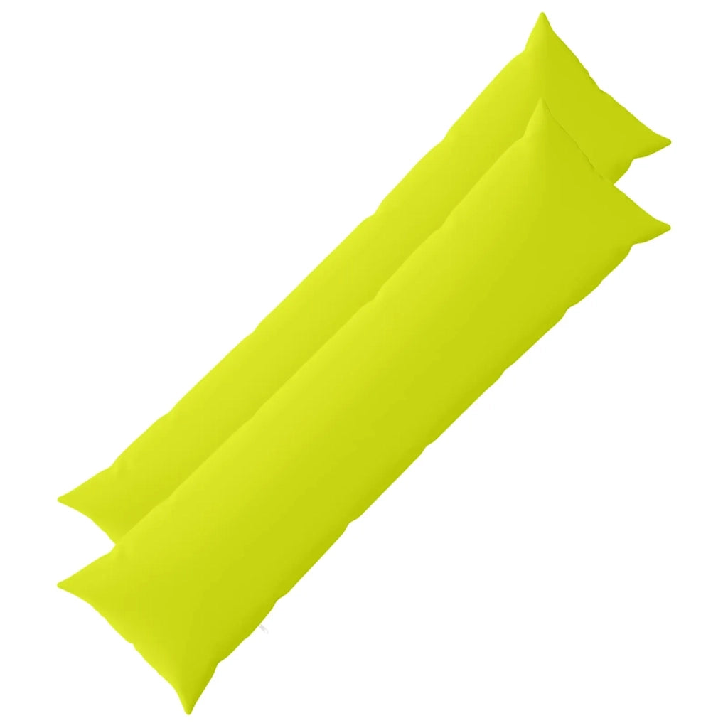 Federa 2 pcs HEERLEN Verde brillante. 40 x 145 cm Poliestere 908958