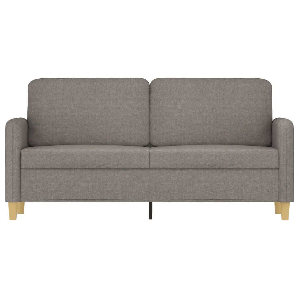 Divano | Divano da soggiorno | Sofa a 2 Posti Tortora 140 cm in Tessuto