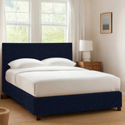 Dagenham, Letto Singolo Sfoderabile Made in Italy, Viola Scuro