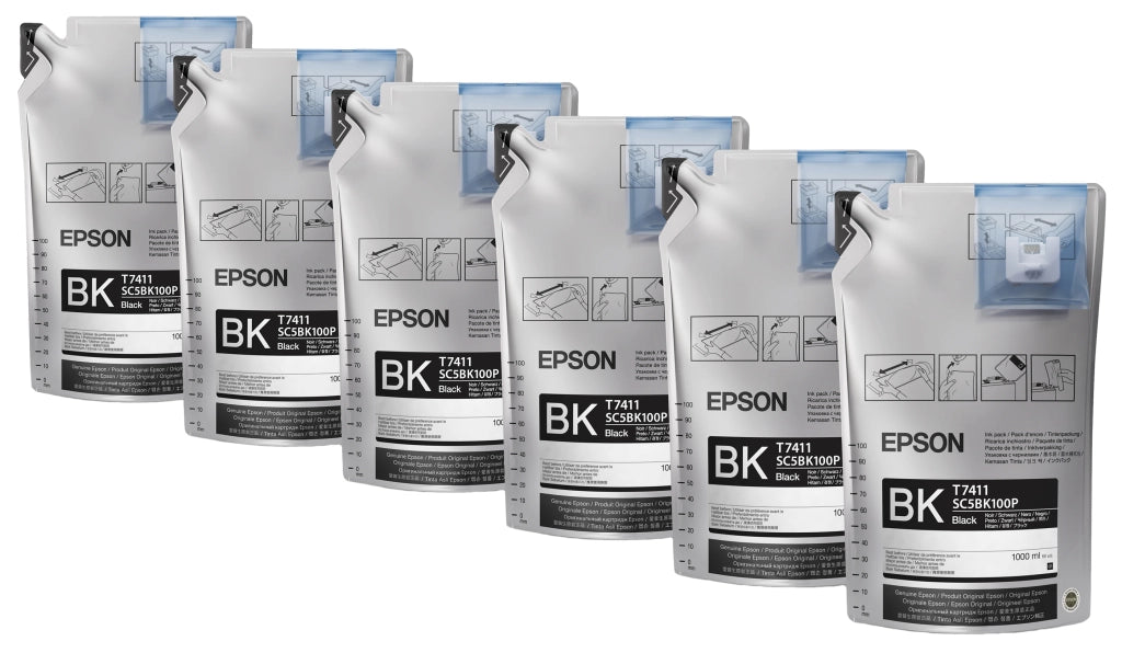 Epson tan. neroxsc-f7000/6000-pack 6lt-high densy - c13t741x00