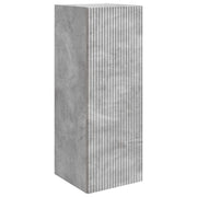 Mobiletto a muro Grigio Cemento 33 x 34,5 x 90 cm