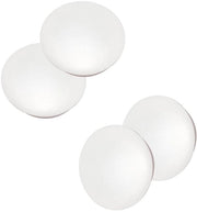 Doppi 15 pezzi - Puntelli per mobili - Copertura di fessure - Plastica - 6mm diametro - Resistenti e Facili da Installare