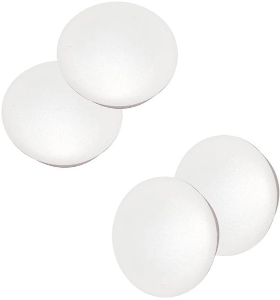 Doppi 15 pezzi - Puntelli per mobili - Copertura di fessure - Plastica - 6mm diametro - Resistenti e Facili da Installare