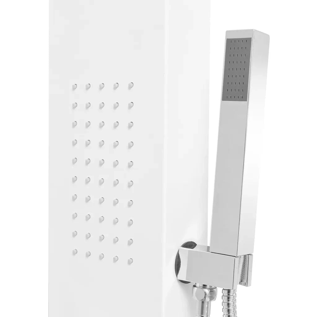 Pannello Doccia in Alluminio Bianco Opaco CFW4238837