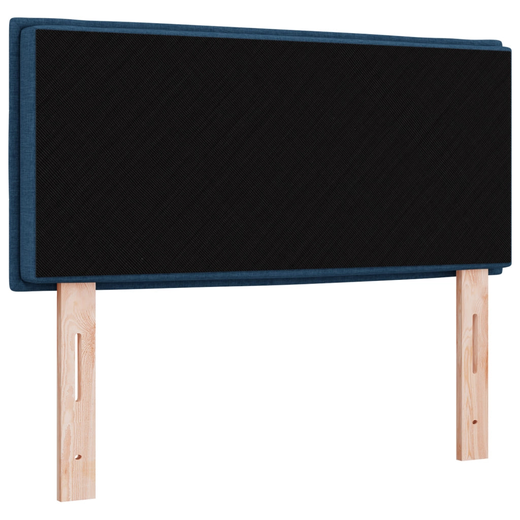 Testiera a LED Design Linee Blu 100 cm Tessuto
